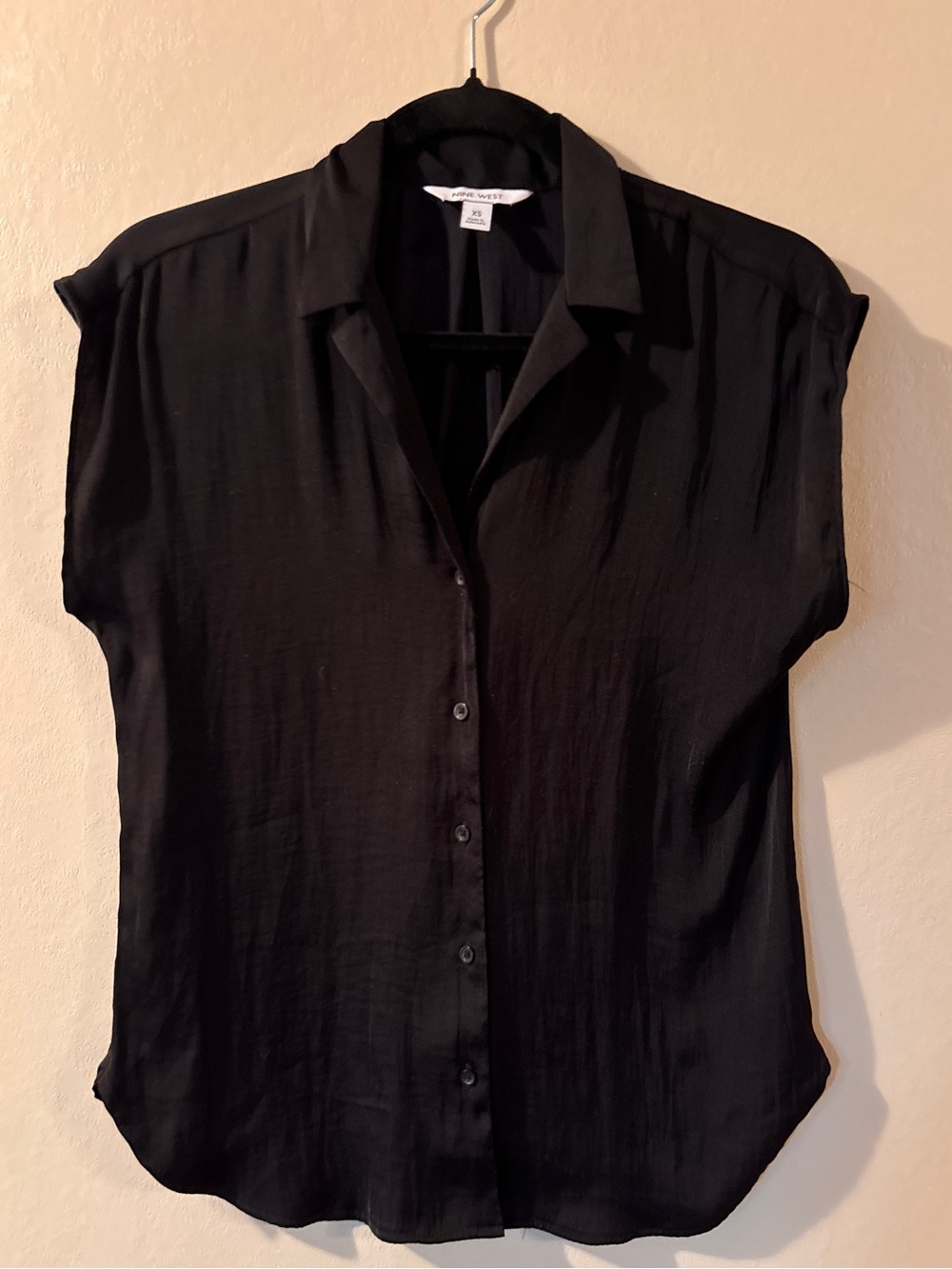 Sleeveless Button Down